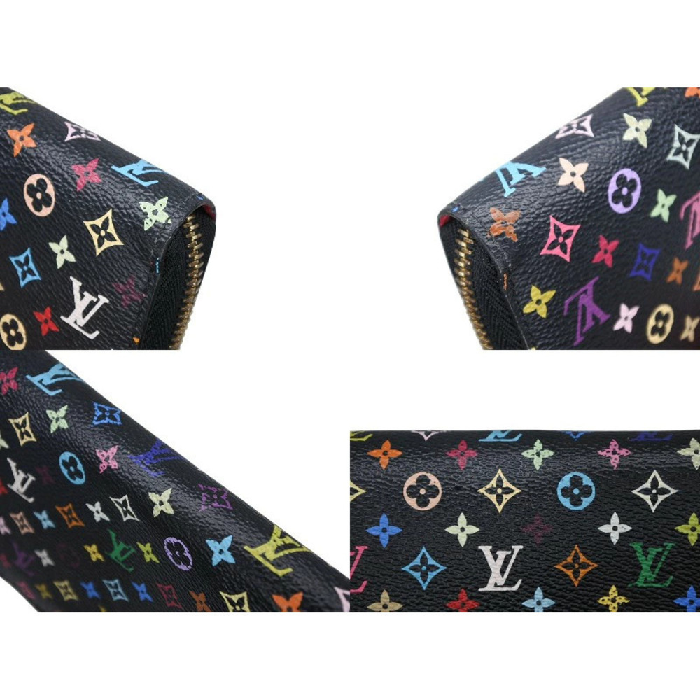 LOUIS VUITTON long wallet multicolor Zippy round zipper - Picture 4 of 8